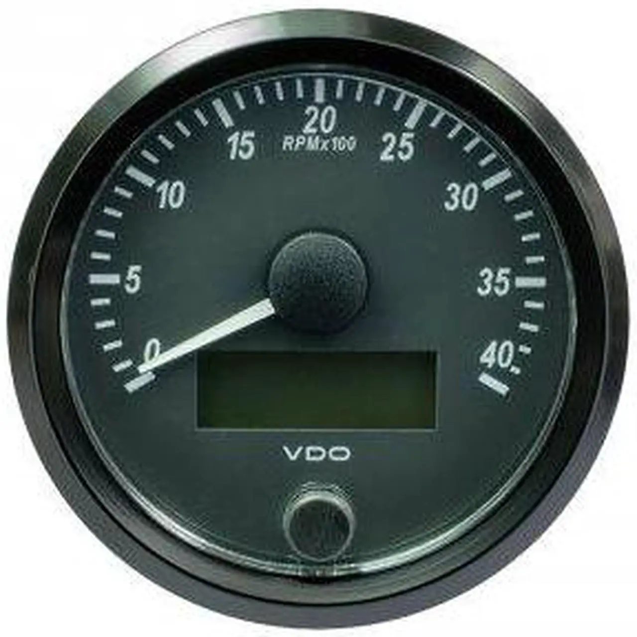 Main image of VDO SingleViu 80mm (3-1/8") Tachometer - 4,000 RPM