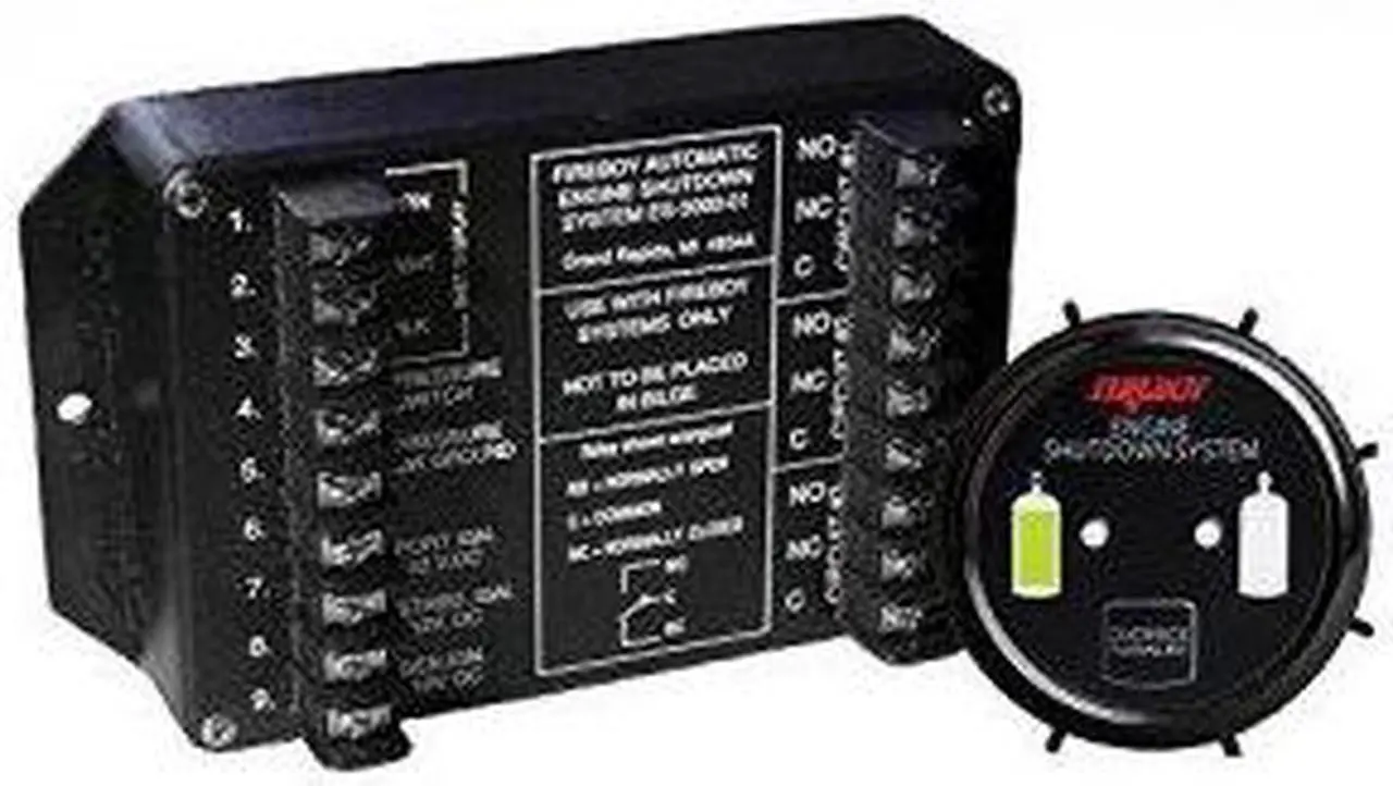 Alt view image 3 of 3 - Xintex Engine Shutdown System w/Round Display