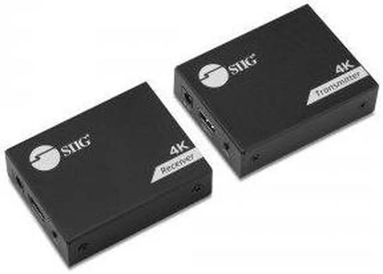 Alt view image 9 of 9 - SIIG 4K HDMI USB KVM Extender over CAT6 - Up to 230 feet - Zero Latency - ESD Protection - SIIG HDMI KVM Extender transmits HDMI 1080p and USB signals up to 230ft (70m) over single Cat6/7 cable with z