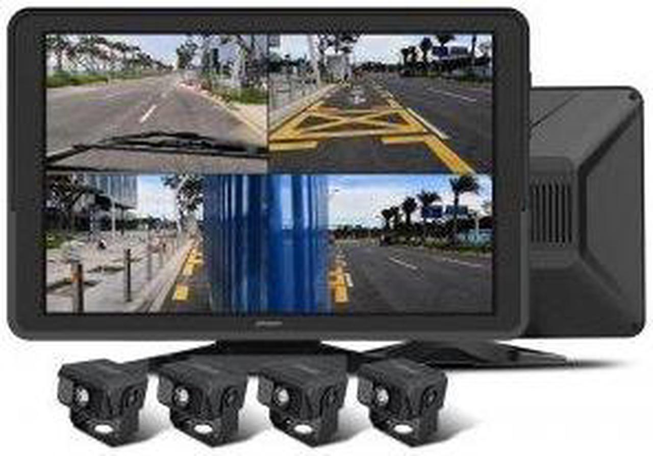 Alt view image 14 of 20 - GekoGear 4 Channel 1080P Dash Cam For Trucks With a 10.1" IPS Screen