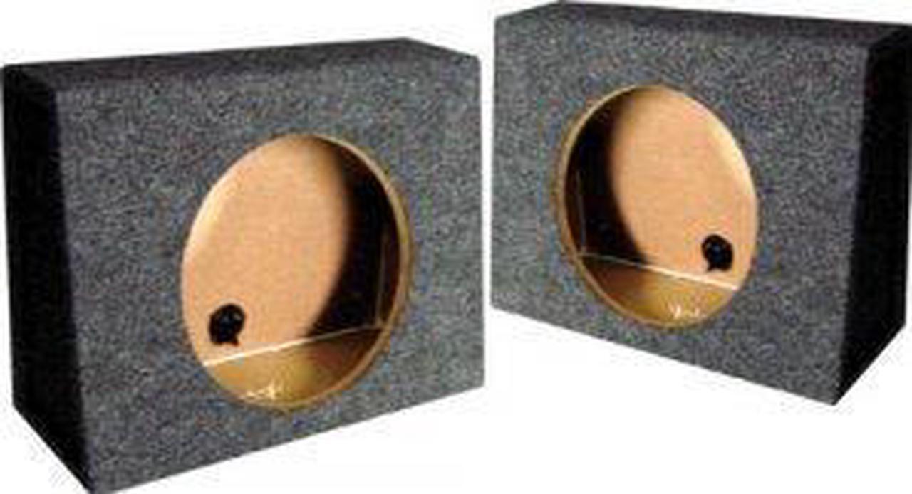 Alt view image 8 of 8 - Qpower QTW12S *Tw12* Empty Split Woofer Box Angle 12";