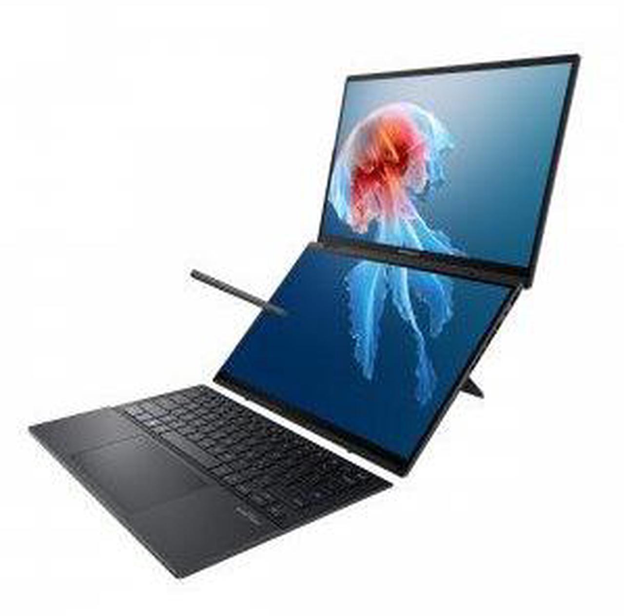 Alt view image 10 of 9 - ASUS ZenBook Duo 14.0" Touchscreen Laptop Ultra 7 155H 16GB RAM 1 TB PCIe SSD Windows 11 Home UX8406MA-DS76T