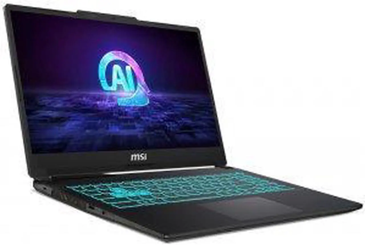 Alt view image 16 of 16 - MSI Cyborg 15 AI A1V Cyborg 15 AI A1VFK-099US 15.6" Gaming Notebook - Full HD - Intel Core Ultra 7 155H - 32 GB - 1 TB SSD - Core Black - Intel Chip - 1920 x 1080 - Windows 11 Pro - NVIDIA GeForc