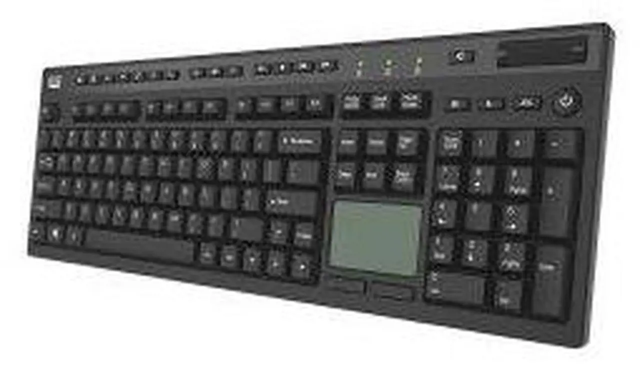 Alt view image 2 of 3 - Adesso Multi-Channel Touchpad Keyboard for Windows/Mac/Android OS