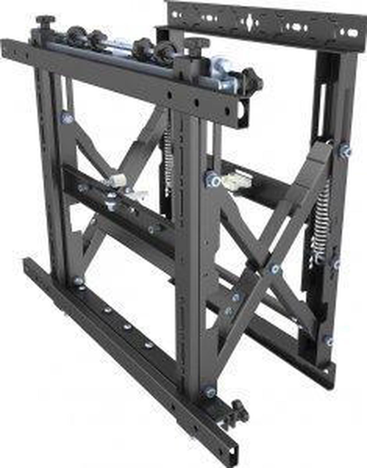 Alt view image 15 of 15 - Mount-It! Digital Signage TV Mount | Fits 50"-70" TVs | Menu Board Pop Out Function
