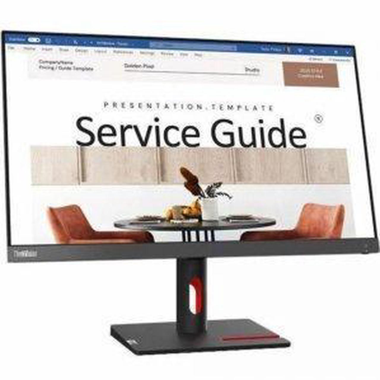 Alt view image 16 of 16 - Lenovo ThinkVision S24i-30 23.8 inch Monitor