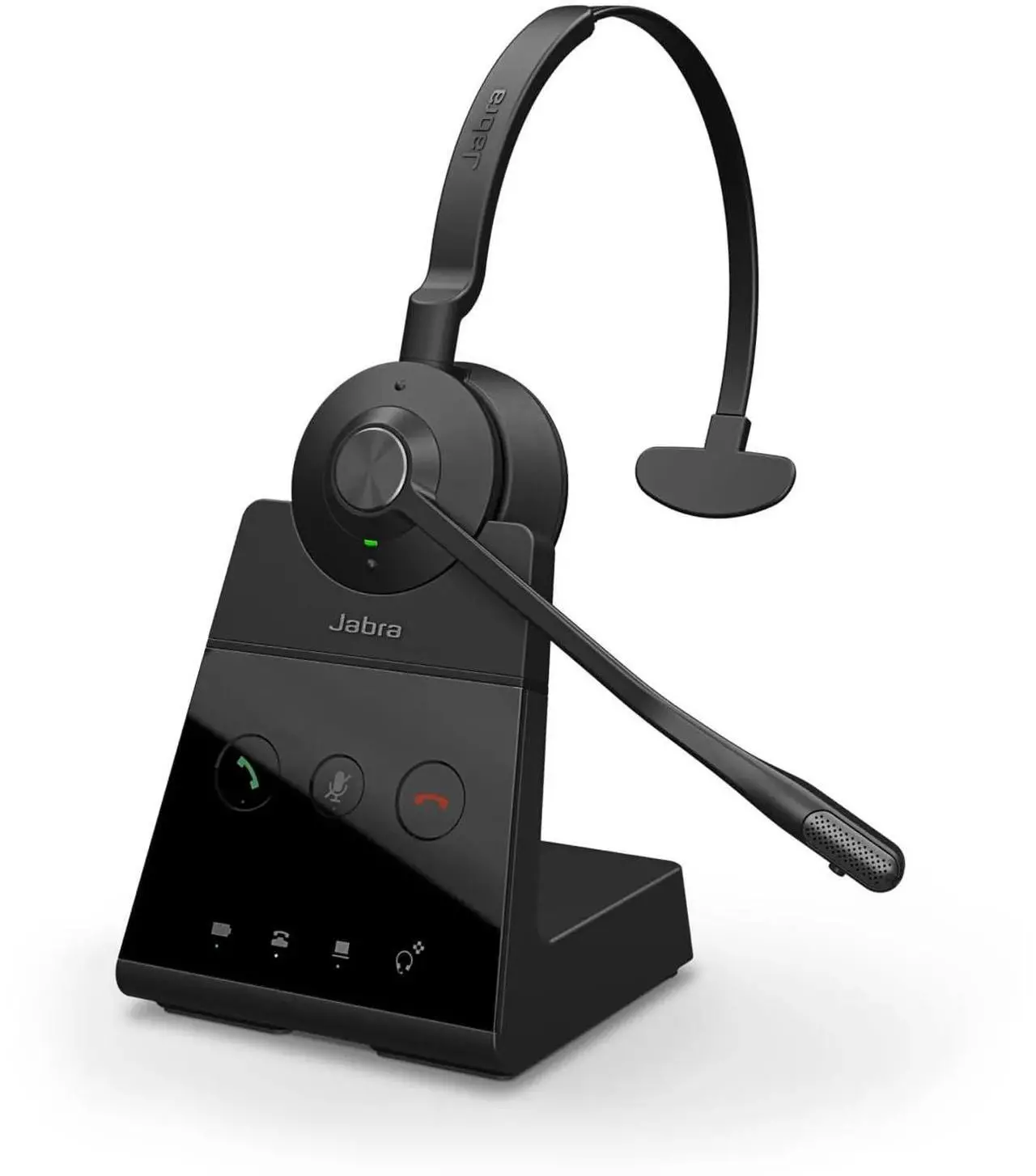 Alt view image 7 of 7 - Jabra 9653-553-125 Engage 65 SE Wireless Headset, Single-Ear( Mono) ,Advanced Noise-Cancelling Microphone- Black