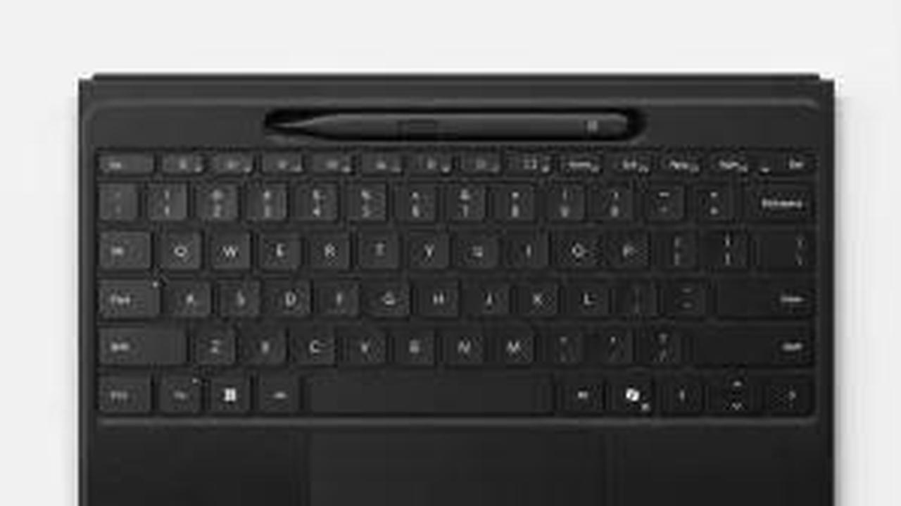 Alt view image 10 of 10 - Microsoft Surface Pro Flex Keyboard - Wireless Connectivity - Bluetooth - 32.81 ft CoPilot, Mute, Snipping, Screen Brightness, Media Control Hot Key(s) - Windows 11 - Notebook/Tablet - TouchPad - PC -