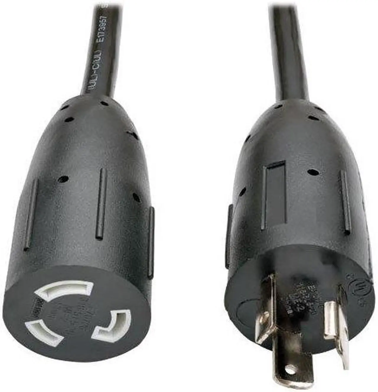 Alt view image 2 of 12 - Tripp Lite Model P046-015-LL 15 ft. Heavy-Duty Power Extension Cord, 20A, 12AWG (NEMA L5-20P to NEMA L5-20R), Locking Connectors, 15 ft.Female to Male