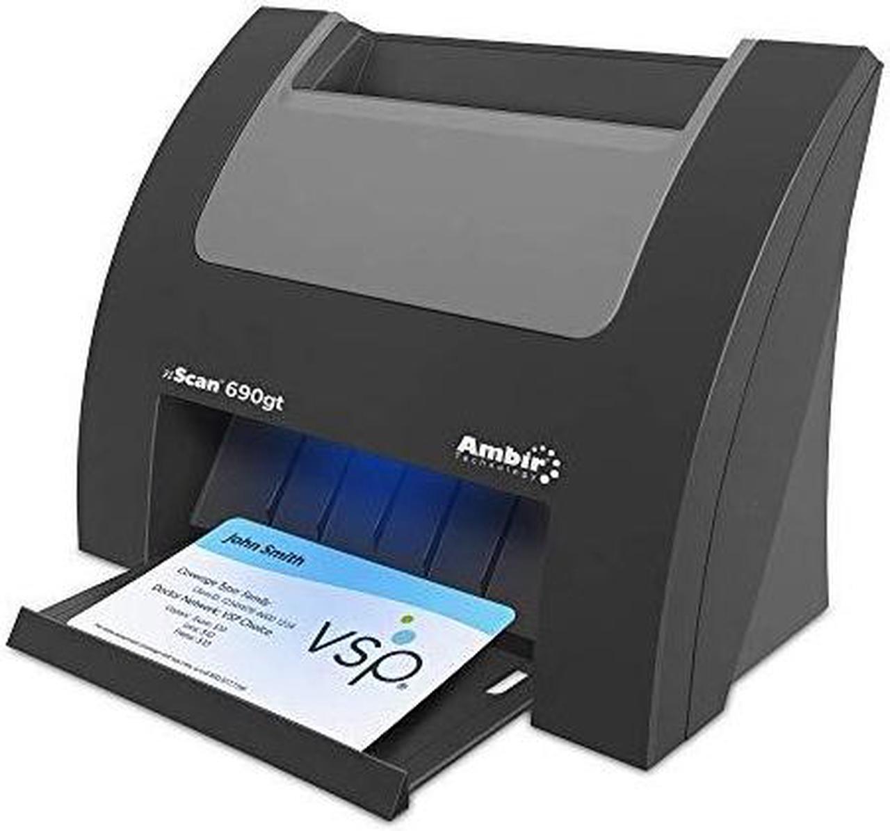 Alt view image 9 of 16 - Ambir nScan 690gt DS690GT-AS Card Optical Resolution - up to 600dpi Duplex ID Card Scanner with AmbirScan