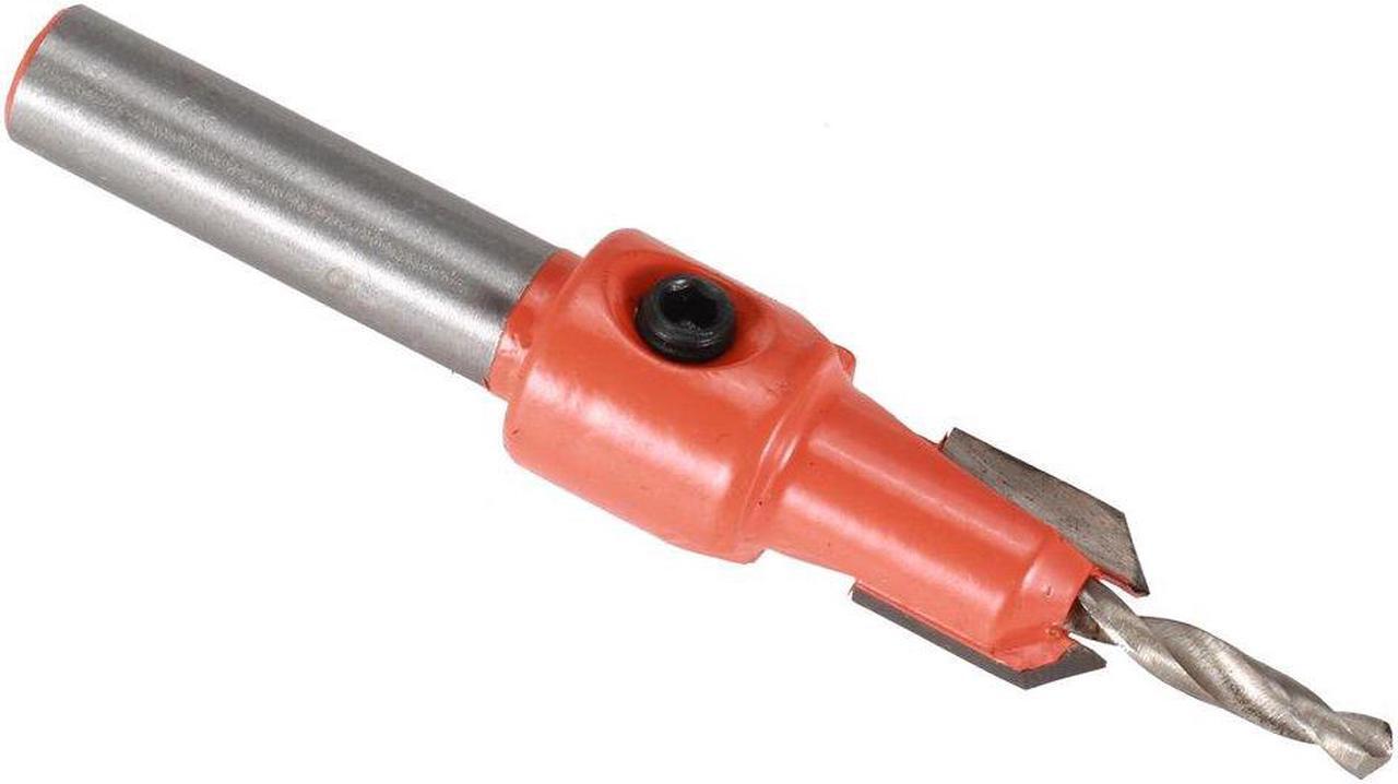 Alt view image 6 of 7 - Alloy Drill Bit 3.2mm*10mm Pilot Hole Saw Countersink Woodworking Chamfering Drilling Holes Accessories Wood Power Rotary Tool