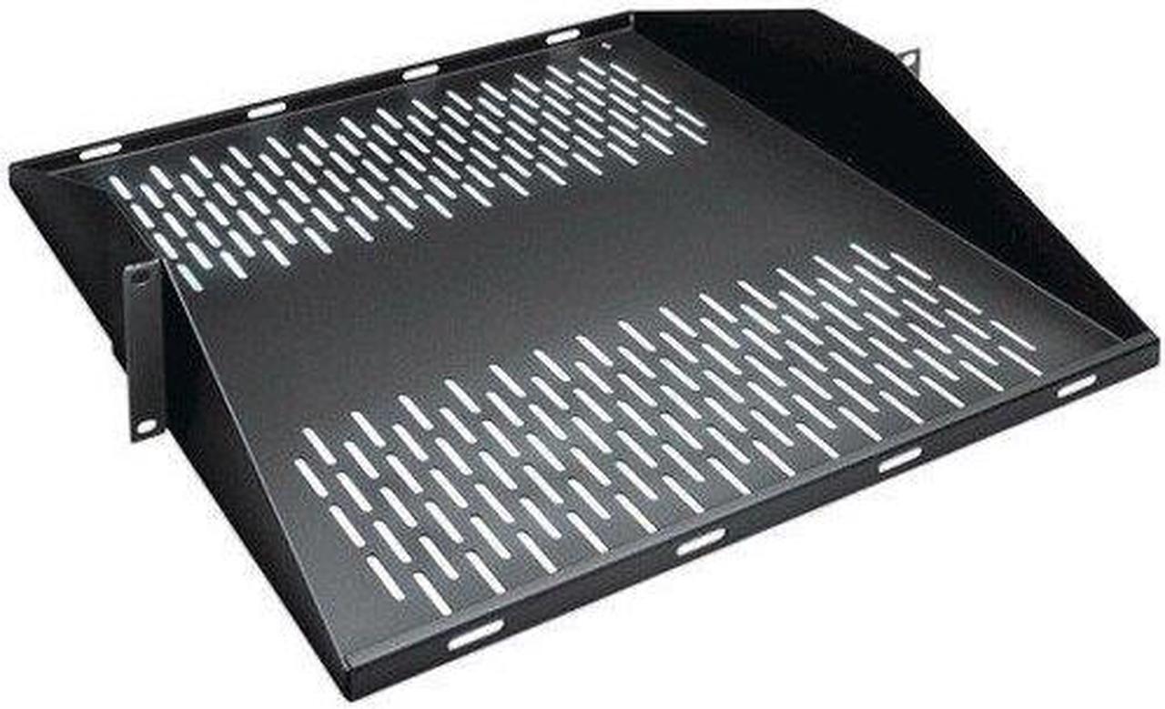 Alt view image 2 of 5 - Black Box RMTS08 Vented Center-Weight Shelf, 18.5Ind, Bla