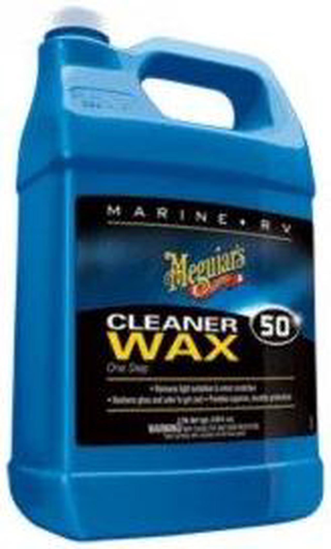 Alt view image 4 of 4 - MEGUIAR'S BOAT/RV CLEANER WAX LIQUID 1 GAL