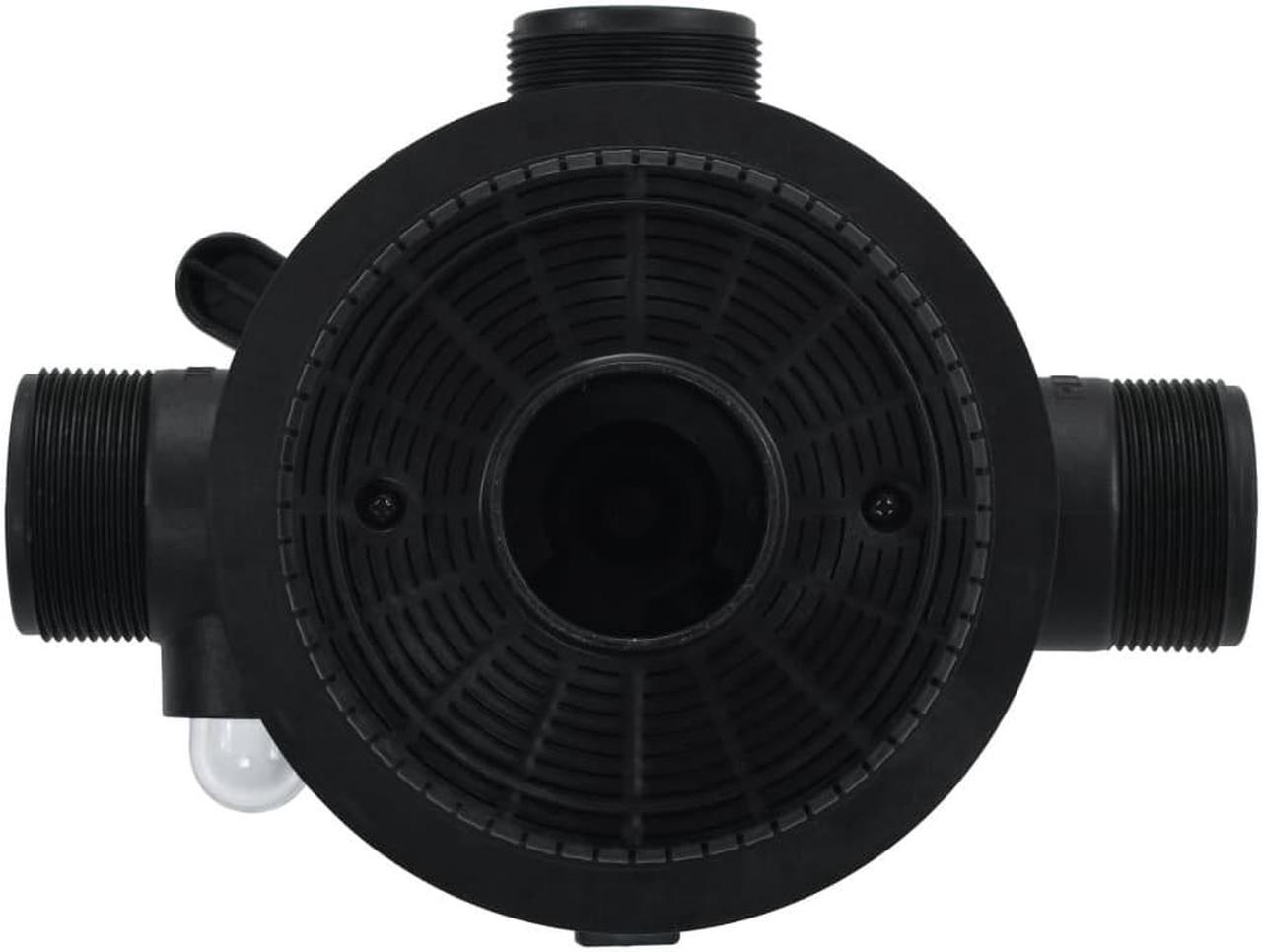 Alt view image 4 of 8 - vidaXL Multiport Valve for Sand Filter ABS 1.5" 6-way