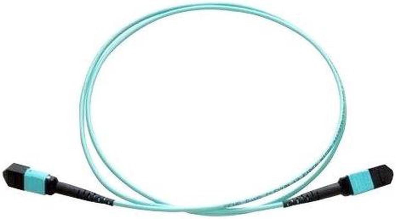 AXIOM MPO FEMALE TO MPO FEMALE MULTIMODE OM4 50/125 FIBER OPTIC CABLE - 7M