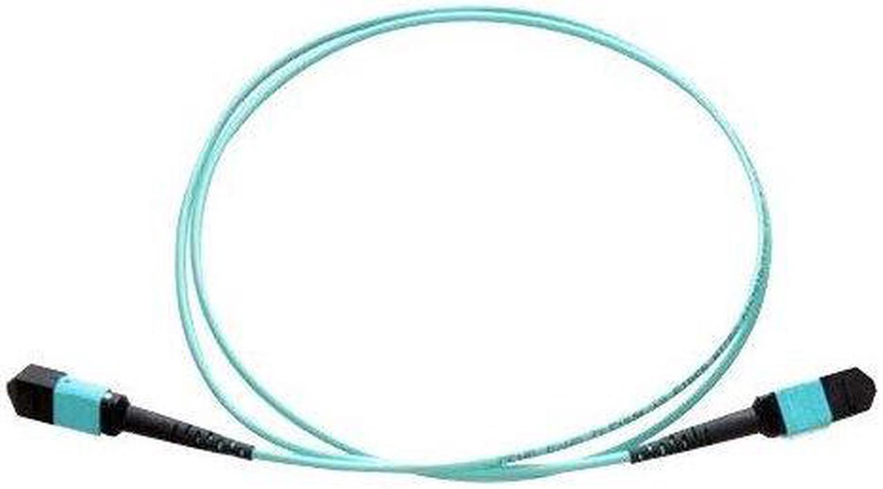 AXIOM MPO MALE TO MPO MALE MULTIMODE OM4 50/125 FIBER OPTIC CABLE - 2M