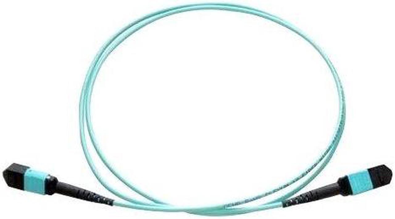 AXIOM MPO FEMALE TO MPO FEMALE MULTIMODE OM4 50/125 FIBER OPTIC CABLE - 3M