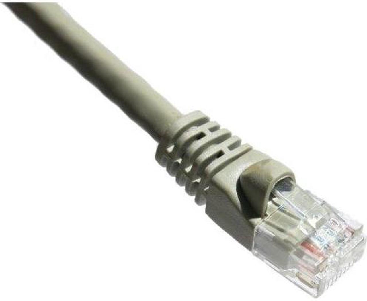 Axiom C6AMBSFTPG1C-AX Patch Cable - Rj-45 (M) To Rj-45 (M) - 100 Ft - Sftp - Cat 6A - Ieee 802.3An - Molded, Snagless, Stranded - Gray