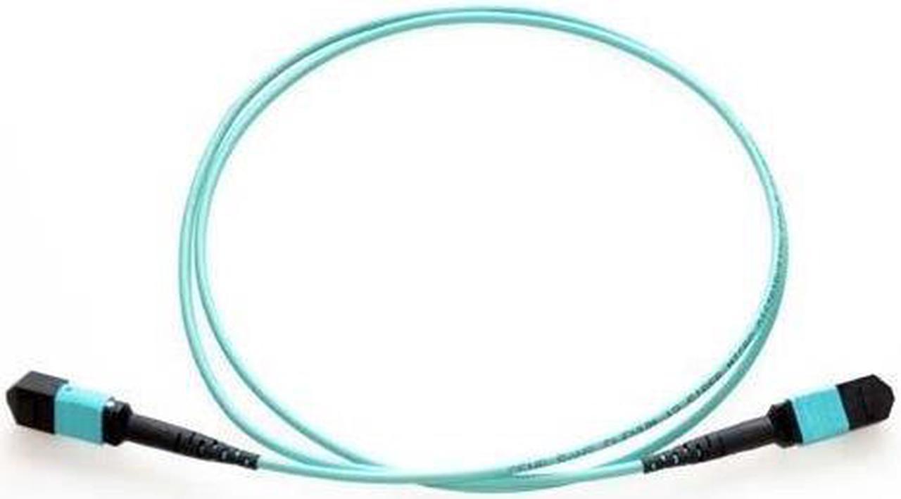 AXIOM MPO MALE TO MPO MALE MULTIMODE OM4 50/125 FIBER OPTIC CABLE - 10M