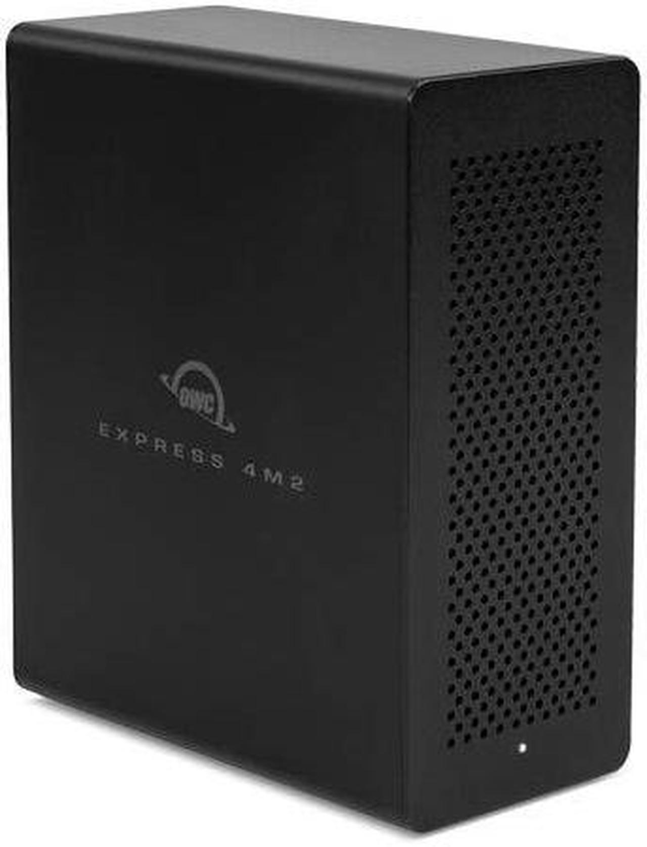 Alt view image 4 of 5 - OWC Express 4M2 Thunderbolt 3 4-Slot M.2 NVMe SSD Enclosure, No SSD