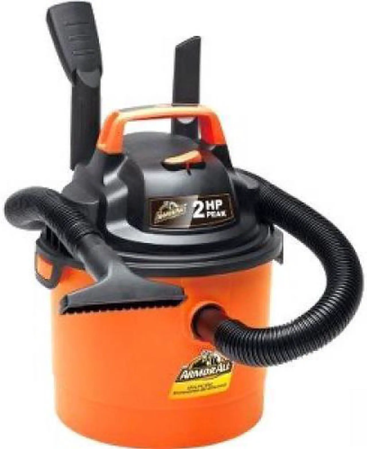 Alt view image 2 of 3 - Armor All 2.5-Gallon Portable Wall Mountable Wet/Dry Utility Vac