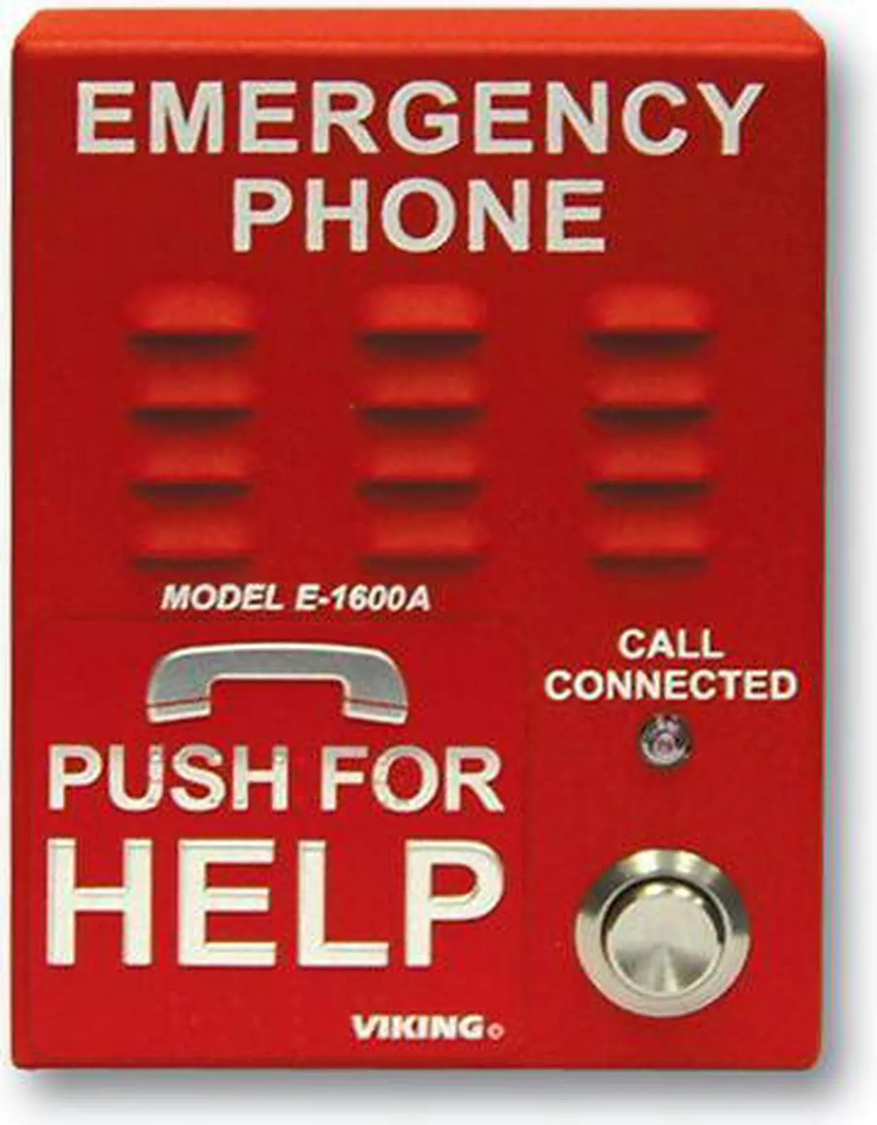Alt view image 5 of 8 - Viking Electronics - E-1600A - Viking Electronics E-1600A Emergency Phone - Red