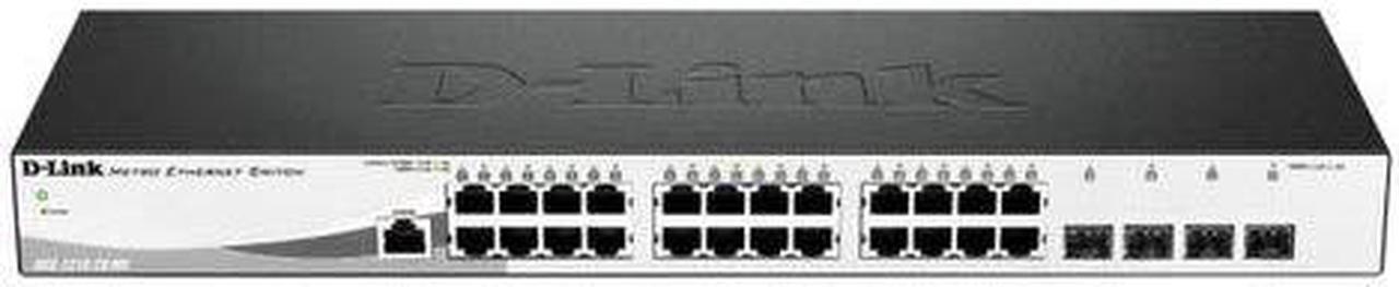 Alt view image 6 of 12 - D-Link WebSmart DGS-1210-28 Ethernet Switch