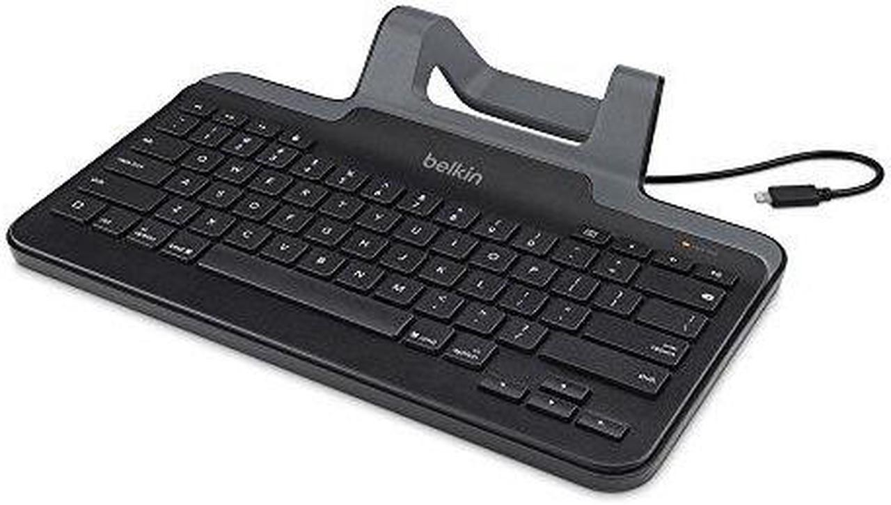 BELKIN B2B130 Black Lightning Wired Slim Tablet Keyboard