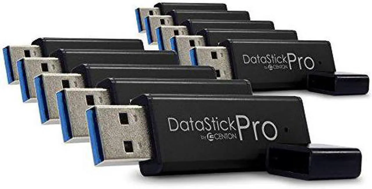 Alt view image 7 of 20 - Centon MP ValuePack USB 3.0 Pro (Black) , 32GB x 10