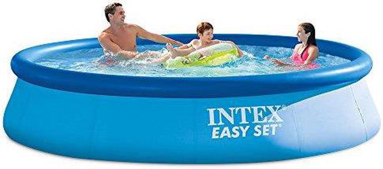 Intex 28131EH 12ft x 30in Easy Set Up Inflatable Swimming Pool with Filter Pump