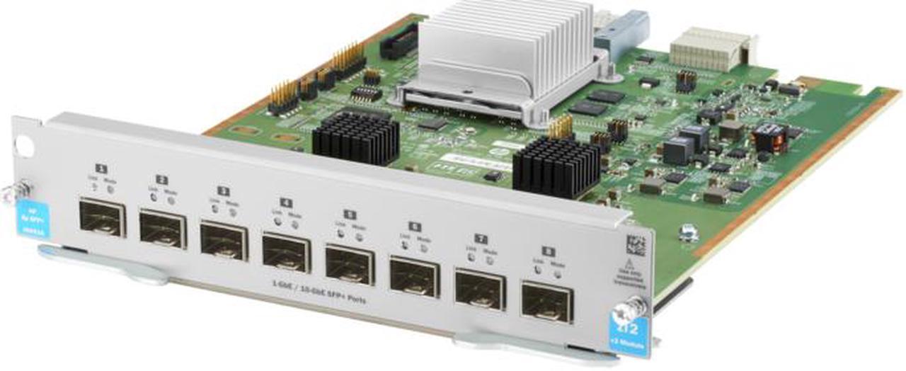 Main image of HPE - SWITCHING 8P 1G/10GBE SFP+ V3 ZL2 MOD