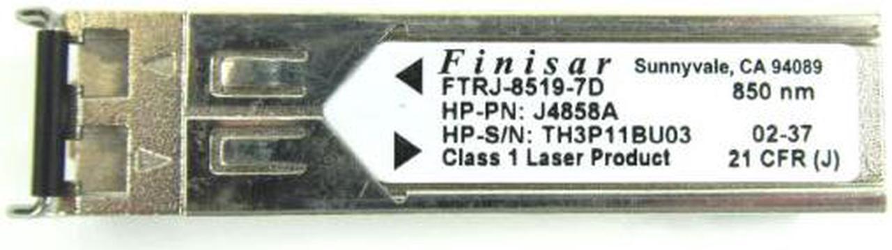Main image of Finisar J4858A FTRJ-8519-7D HP SWITCHING PROCURVE GIGABIT SX-LC MINI GBIC
