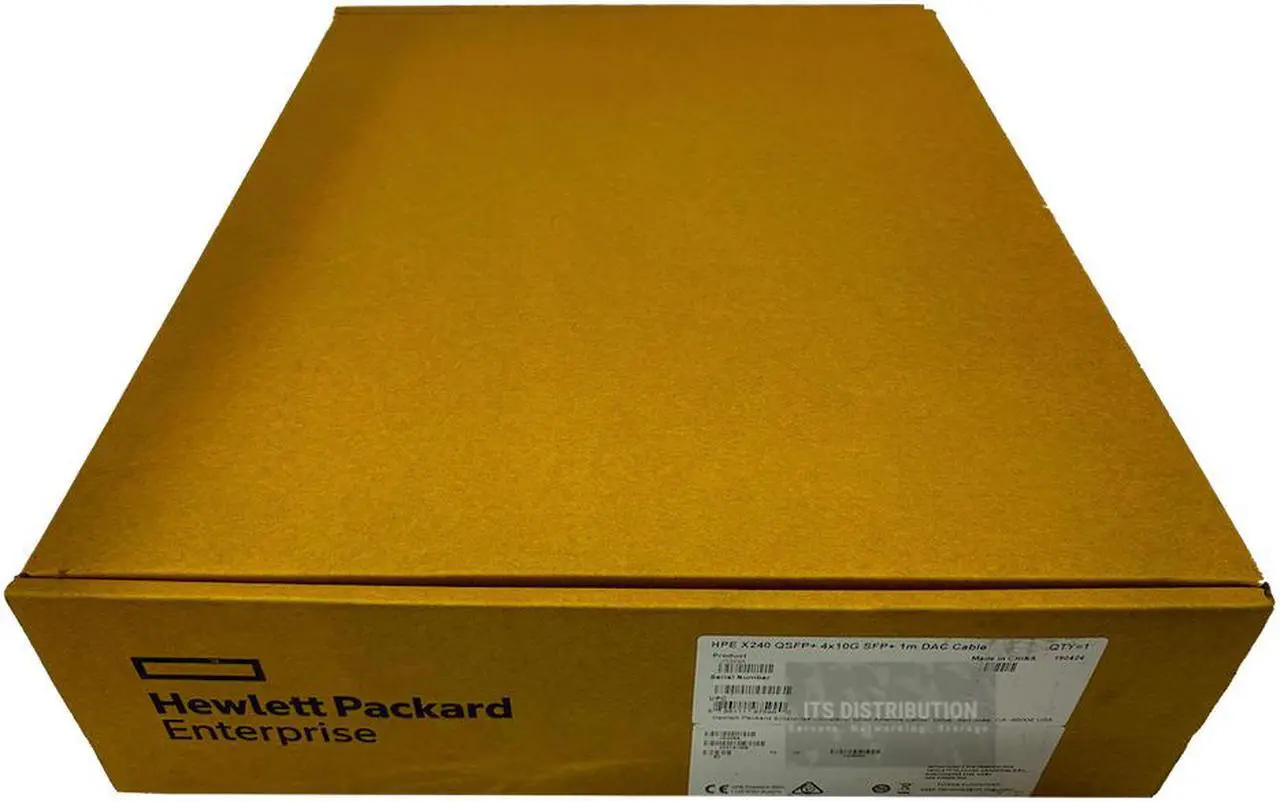 Alt view image 2 of 2 - HPE JG329A Infiniband Splitter Network Cable