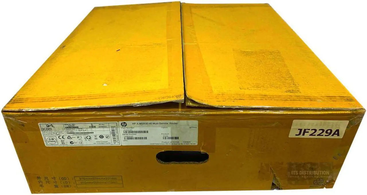Alt view image 3 of 3 - HPE JF229A A-MSR30-40 Multi Service Router