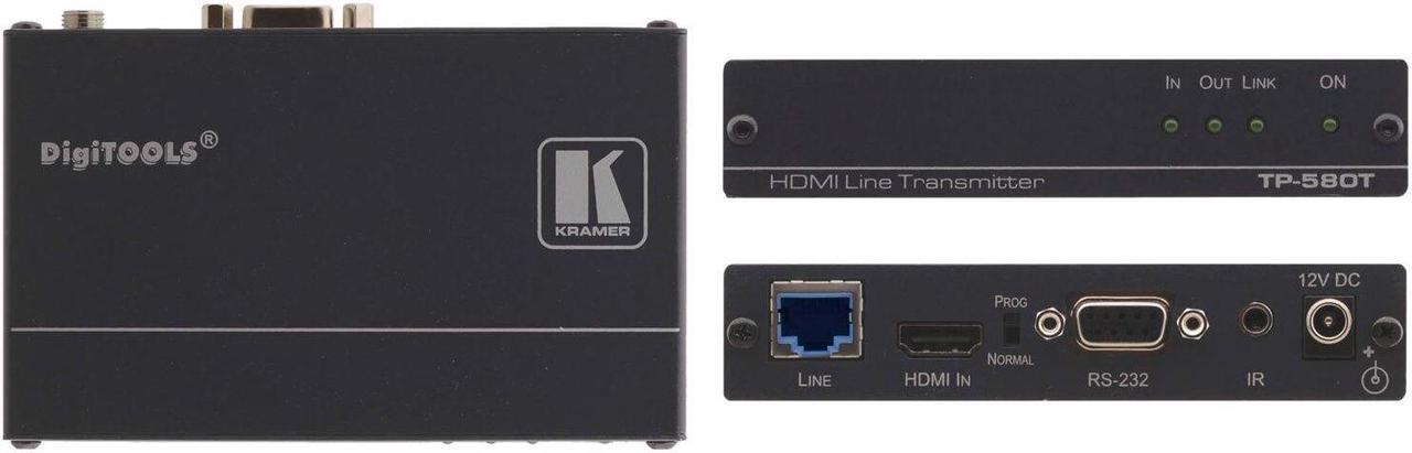 Alt view image 3 of 7 - HDMI, BIDIRECTIONAL RS?232 & IR OVER HDBASET TWISTED PAIR TRANSMITTER