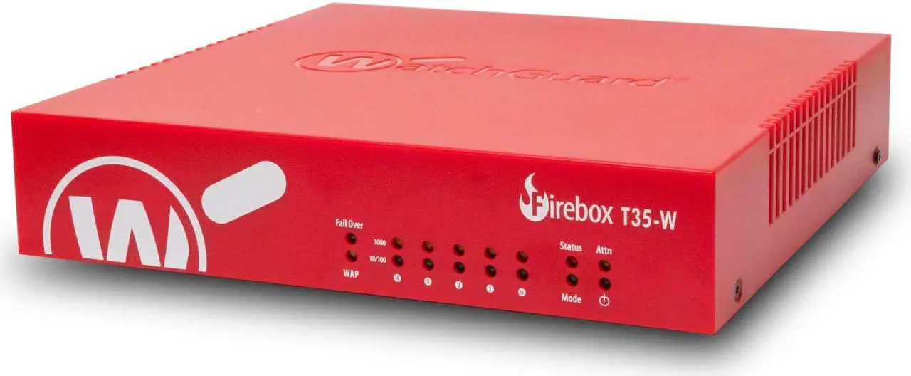 Alt view image 7 of 10 - WatchGuard Firebox T35-W Network Security/Firewall Appliance