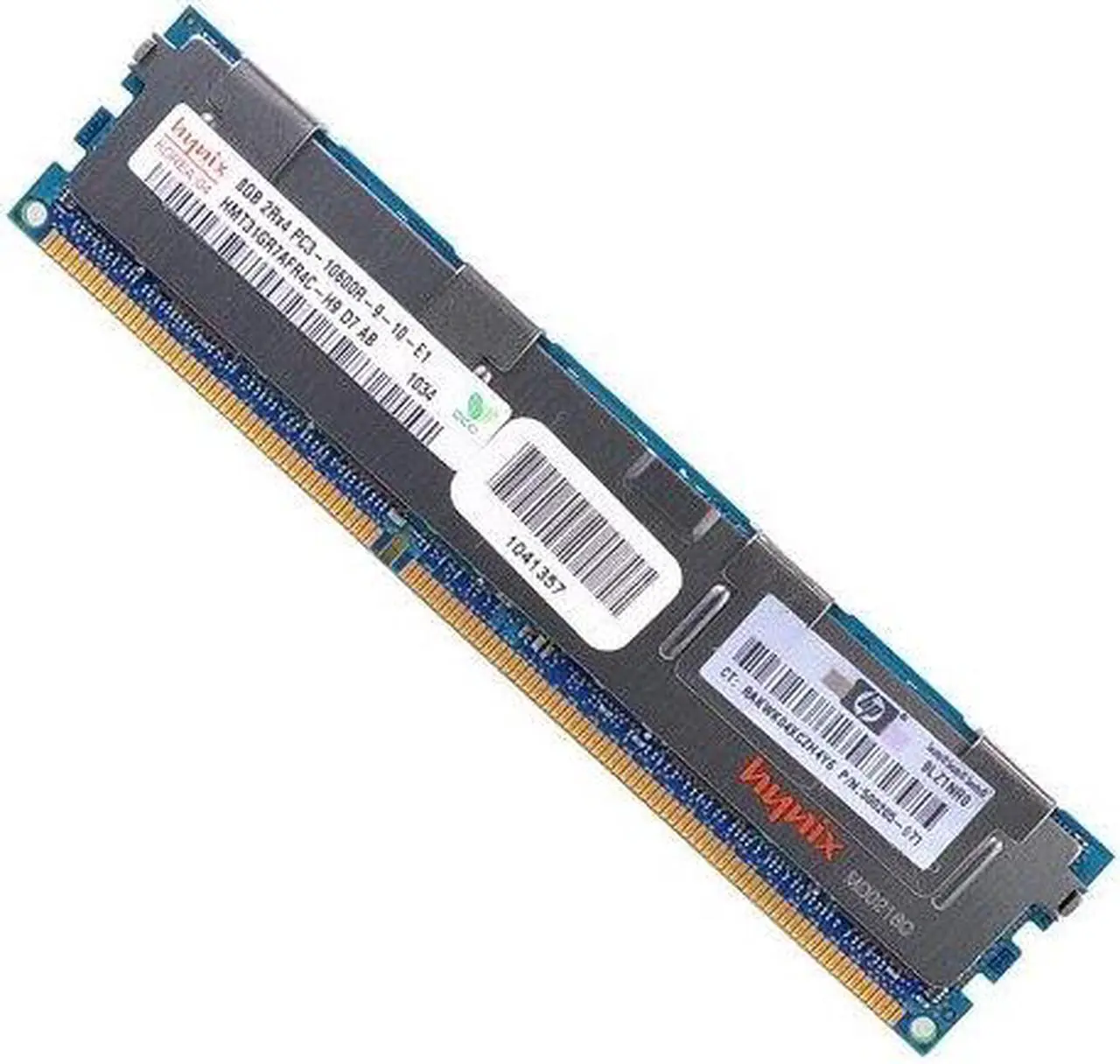 Alt view image 2 of 4 - Hynix 8GB 240-Pin DDR3 SDRAM ECC Registered DDR3 1333 (PC3 10600) Server Memory Model HMT31GR7BFR4C-H9