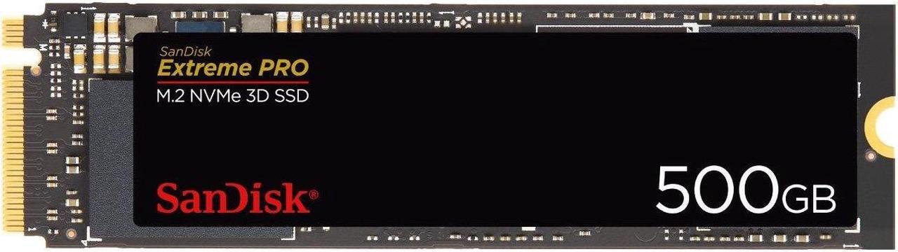 Alt view image 7 of 20 - SanDisk Extreme PRO 500GB PCIe 3.0 x4 M.2 2280 Internal Solid State Drive