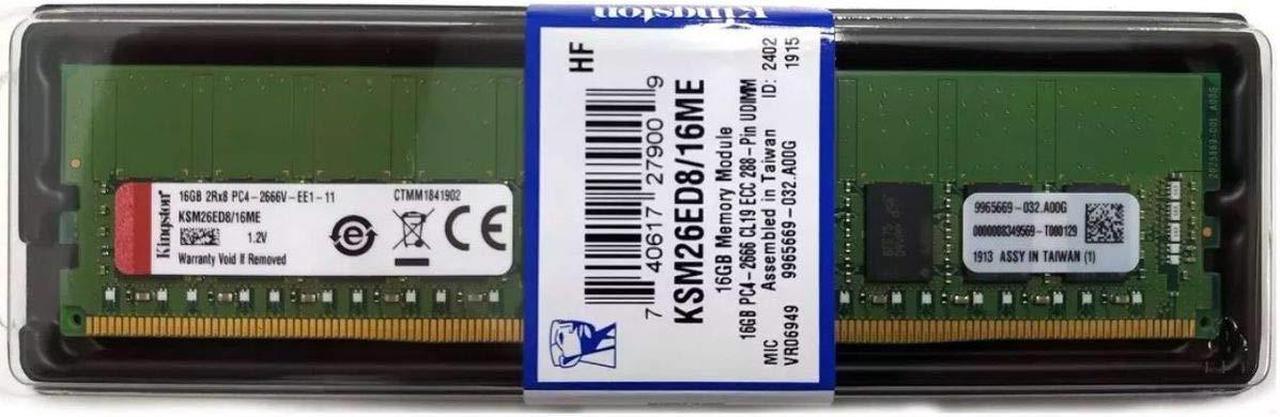 Kingston KSM26ED8/16ME 16GB DDR4 2666 2RX8 Memory Module