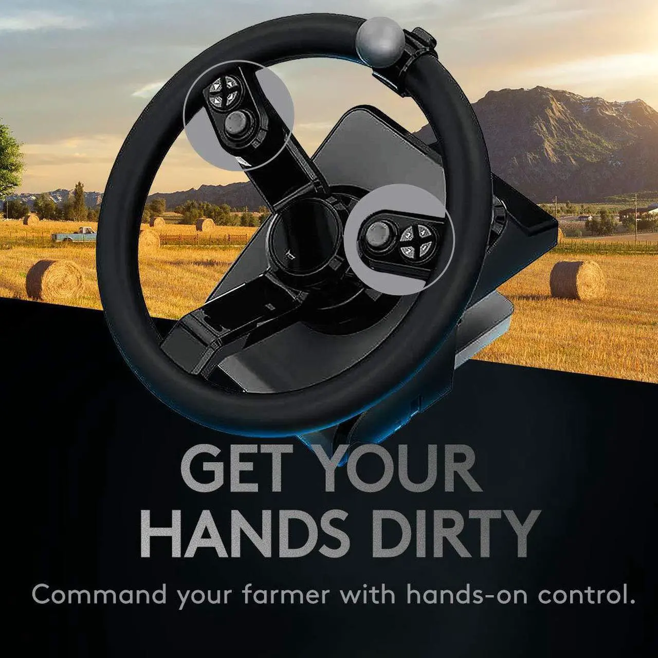 Alt view image 5 of 13 - Logitech G Farm Simulator Heavy Equipment Bundle for PC/PS4