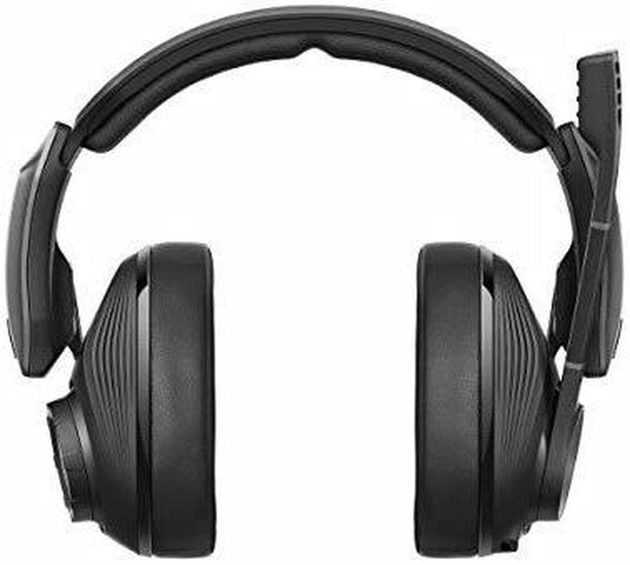 Alt view image 5 of 14 - Sennheiser GSP 670 Wireless Gaming Headset, Low-Latency Bluetooth, 7.1 Surround Sound, Noise-Cancelling Mic, Flip-to-Mute, Audio Presets, For Windows PC, PS4, and Smartphones