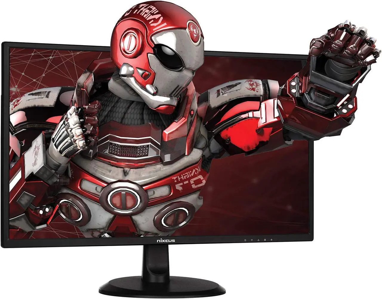 Alt view image 6 of 11 - Nixeus EDG 27" IPS (AHVA) 2560 x 1440 AMD Radeon FreeSync Certified 144Hz Gaming Monitor with Base Tilt Only Stand(NX-EDG27Sv2)