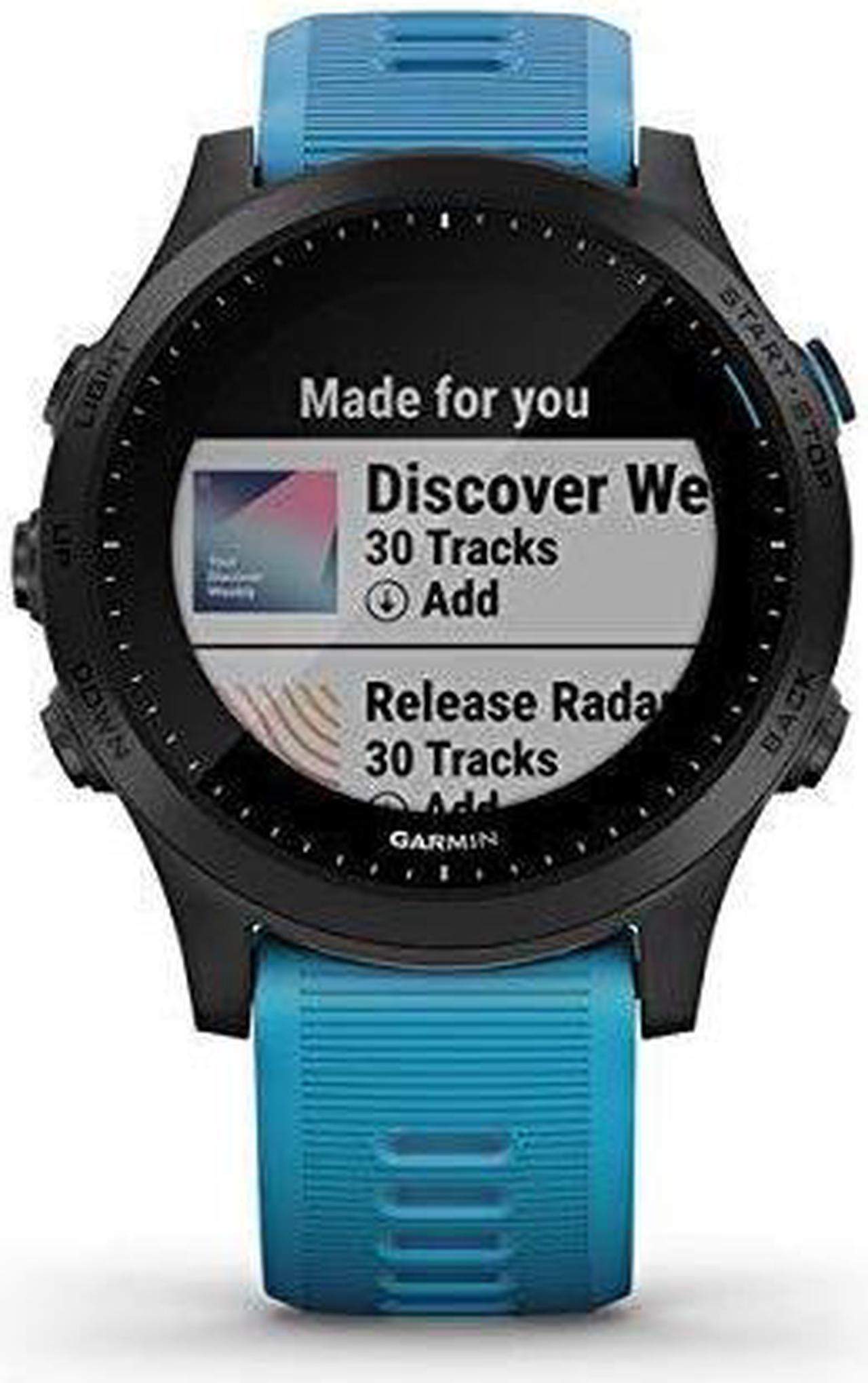Alt view image 14 of 20 - Garmin Forerunner 945 Bundle, Premium GPS Running/Triathlon Smartwatch with Music, Blue