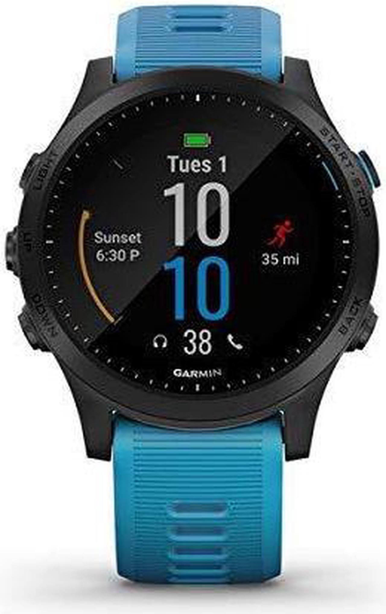 Alt view image 12 of 20 - Garmin Forerunner 945 Bundle, Premium GPS Running/Triathlon Smartwatch with Music, Blue