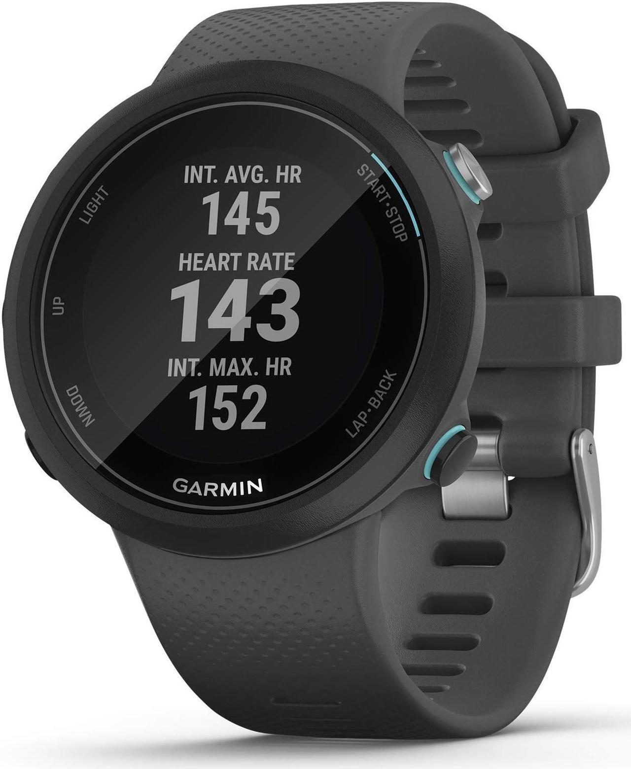 Alt view image 5 of 17 - Garmin Swim 2 - GPS Swimming Smartwatch for Pool and Open Water - Slate Gray