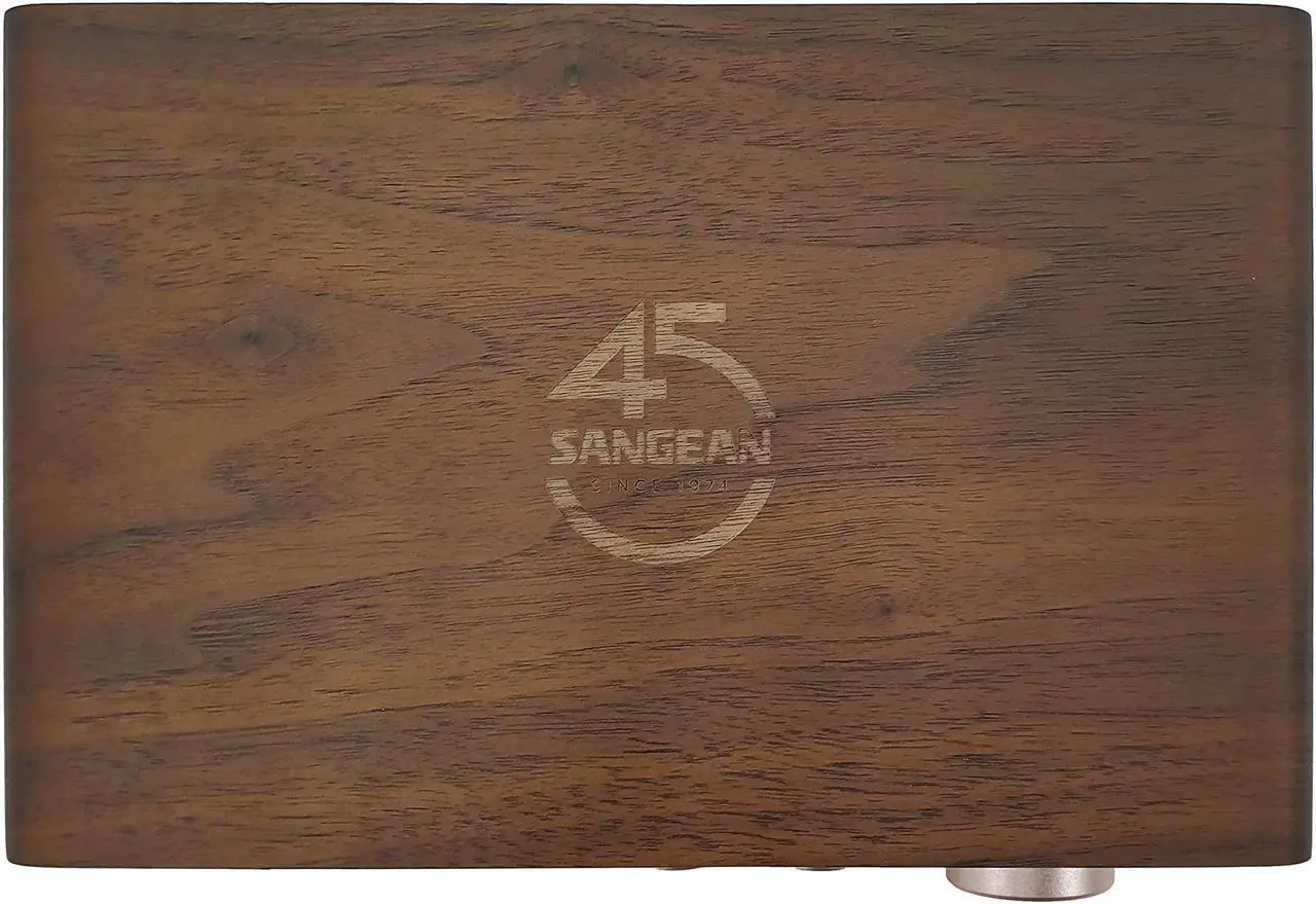 Alt view image 8 of 13 - Sangean - WR-16SE - Sangean WR-16SE WR-16 45th Anniversary Special Edition AM/FM Wooden Cabinet Radio with Bluetooth