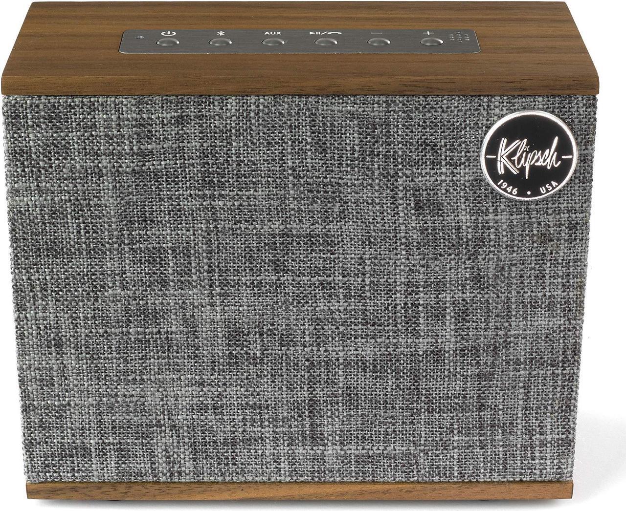 Alt view image 4 of 5 - klipsch heritage groove portable bluetooth speaker in walnut