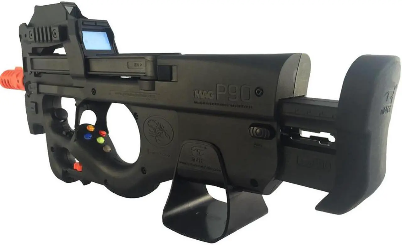 Alt view image 2 of 5 - MagP90 Gun Controller Games Compatible for Xbox Series X/S, Xbox One/S/X, PS4pro, Compatible with Steam Deck and Nintendo Switch