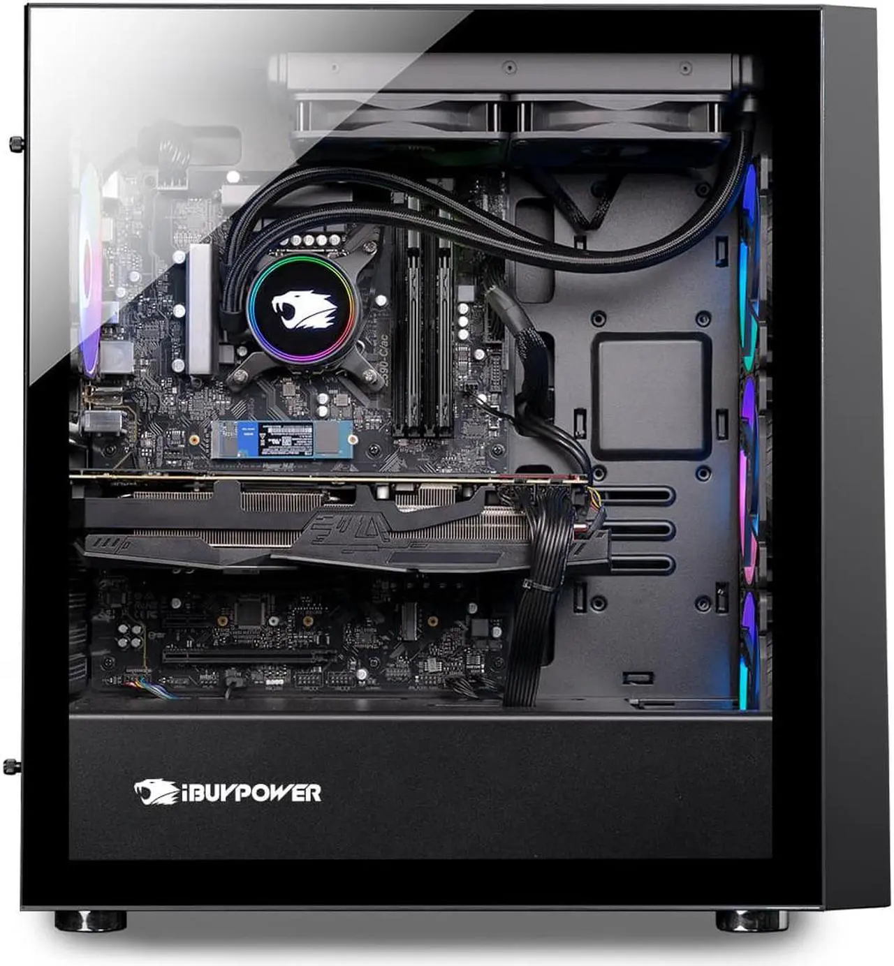Alt view image 5 of 5 - iBUYPOWER Gaming Desktop - SlateMono307i - Intel i9-13900KF - NVIDIA RTX 4080 16GB - 32GB DDR5 5200Mhz - 2TB HDD + 1TB NVMe SSD