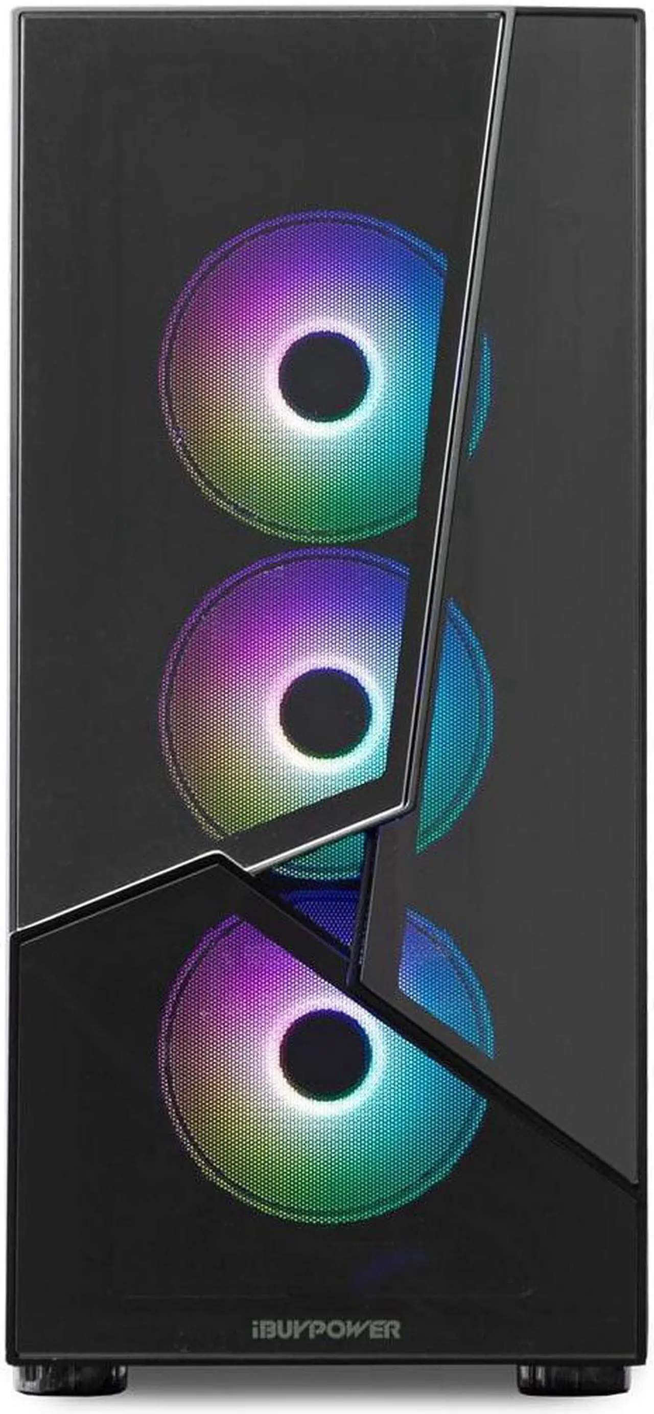 Alt view image 3 of 6 - iBUYPOWER - Slate5MR243i Gaming Desktop - Intel i7 11700F - 16GB Memory - AMD Radeon RX 6600 8GB - 480SSD+1TB HDD - Black
